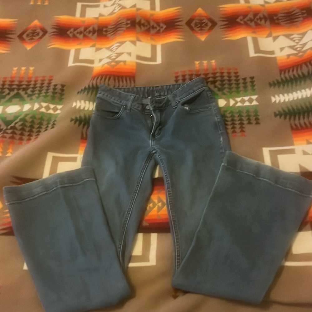 Kimes Ranch Blue Flare & Wide Leg Jeans